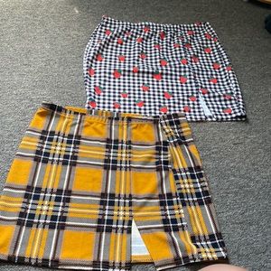 2 pack skirts